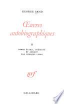 Œuvres autobiographiques