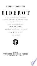 Œuvres complètes de Diderot: Théatre, critique dramatique