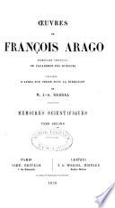 Œuvres complètes de François Arago