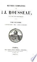 Œuvres complètes de J.-J. Rousseau