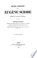 Œuvres complètes de m. Eugène Scribe