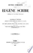 Œuvres complètes de M. Eugène Scribe, membre de l'Académie française