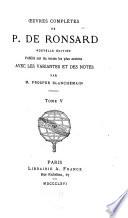Œuvres complètes de P. de Ronsard