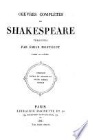 Œuvres complètes de Shakespeare