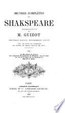 Œuvres complètes de Shakspeare: Le marchand de Venise. Les joyeuses bourgeoises de Windsor. Le roi Jean. Le roi Richard II. Henri IV (1 ptie.)