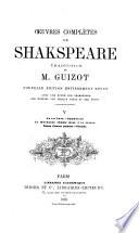 Œuvres complètes de Shakspeare: Le roi Lear. Cymbeline. La méchante femme mise à la raison. Peines d'amour perdues. Périclès
