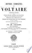 Œuvres complètes de Voltaire: La pucelle. Petits poëmes. Premiers contes en vers. 1877