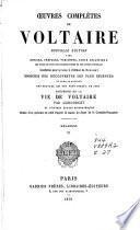 Œuvres complètes de Voltaire: Mélanges. 1879-80