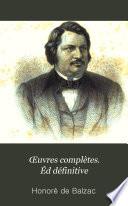 Œuvres complètes. Éd définitive