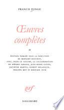 Œuvres complètes