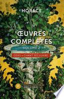 Œuvres complètes - Odes • Chant séculaire