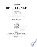 Œuvres: Correspondance inédite de Lagrange et d'Alembert; publiée ... et annotée par Ludovic Lalanne
