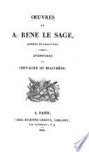 Œuvres de A. René Le Sage, ornées de gravures