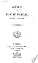 Œuvres de Blaise Pascal
