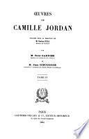 Œuvres de Camille Jordan