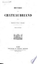 Œuvres de Chateaubriand