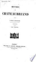 Œuvres de Chateaubriand