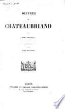 Œuvres de Chateaubriand