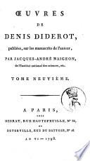 Œuvres de Denis Diderot