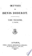 Œuvres de Denis Diderot