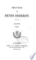 Œuvres de Denis Diderot..: Salons