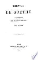 Œuvres de Goethe: Théatre