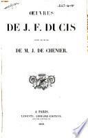 Œuvres de J.F. Ducis