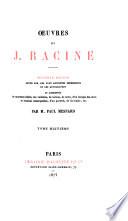 Œuvres de J. Racine