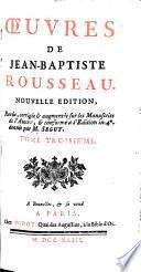 Œuvres de Jean-Baptiste Rousseau