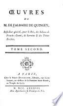 Œuvres de M. de Falbaire de Quingey