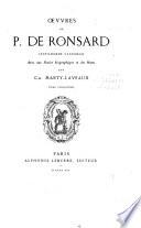 Œuvres de P. de Ronsard, gentilhomme vandomois