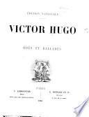 Œuvres de Victor Hugo ...: Odes et ballades. [t. 2] Les Orientales. Les feuilles da̓utomne. [t. 3] Les chants du crépuscule. Les voix intérieures. Les rayons et les ombres. [t. 4] Les châtiments. [t. 5] Les contemplations. I. Autrefois. [t. 6] Les contemplations. II. Aujour-dh̓ui. [t. 7-10] La légende des siècles. [t. 11] Les chansons des rues et des bois. [t. 12] La̓nnée terrible. [t. 13] La̓rt de̓́tre grand-père. [t. 14] Le pape. La pitié-suprème. Religions et religion. La̓ne. [t. 15] Les quatre vents de le̓sprit