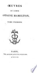 Œuvres du comte Antoine Hamilton