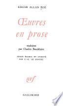 Œuvres en prose