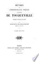 Œuvres et correspondances inédites d'Alexis de Tocqueville