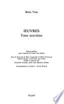 Œuvres