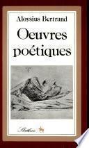 Œuvres poétiques