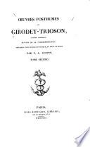 Œuvres posthumes de Girodet-Trioson, peintre d'histoire
