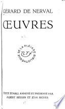 Œuvres: Voyage en orient