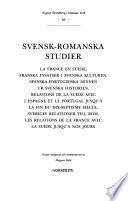 Svensk-romanska studier