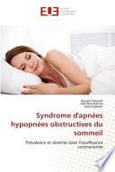 Syndrome d'apnées hypopnées obstructives du sommeil