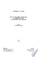 Syntaxe Et Latin