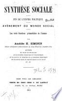 Synthèse sociale ...