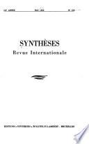 Synthèses