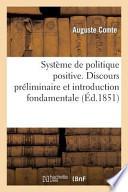 Systeme de Politique Positive, Ou Traite de Sociologie, Instituant La Religion de L Humanite