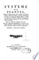 Système des plantes