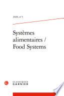 Systemes Alimentaires / Food Systems