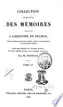Table générale et analytique des mémoires relatifs à l'histoire de France