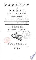 Tableau de Paris [par L. S. Mercier]