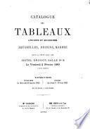 Tableaux anciens et modernes